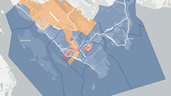 2021 Eastern Passage poll map
