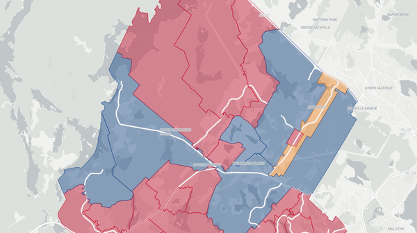 2021 Hammonds Plains-Lucasville poll map