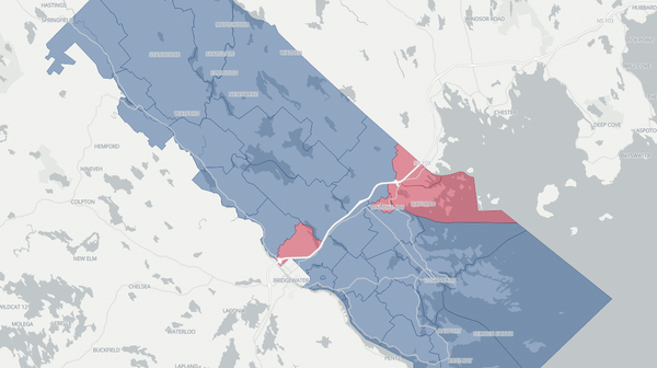 2021 Lunenburg poll map