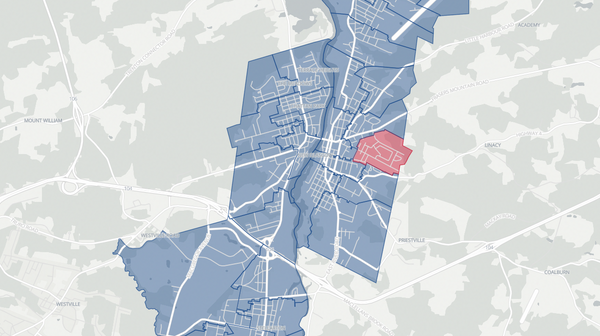 2021 Pictou Centre poll map