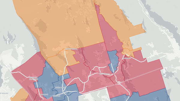 2021 Preston poll map
