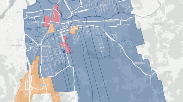 2021 Truro-Bible Hill-Millbrook-Salmon River poll map