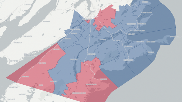 2021 Cape Breton East poll map