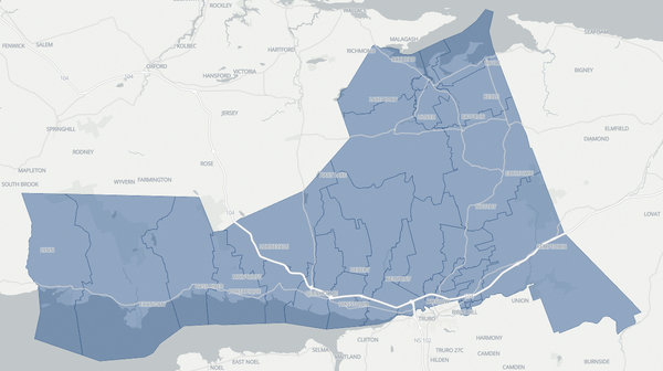 2024 Colchester North poll map