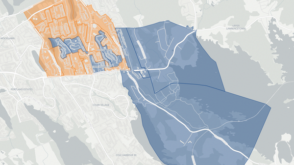 2024 Cole Harbour poll map