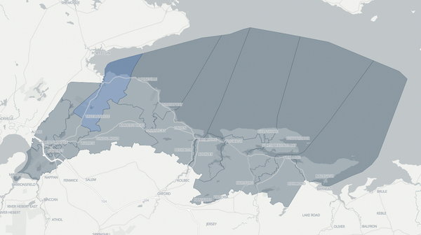 2024 Cumberland North poll map