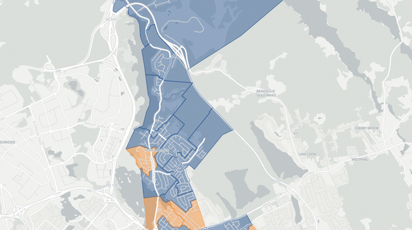 2024 Dartmouth East poll map