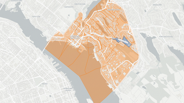 2024 Dartmouth South poll map