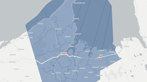 2024 Antigonish poll map