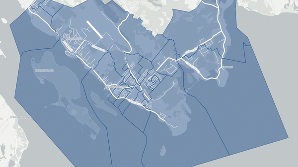 2024 Eastern Passage poll map