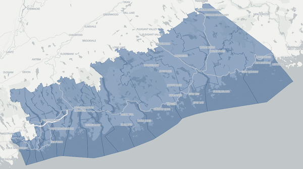 2024 Eastern Shore poll map