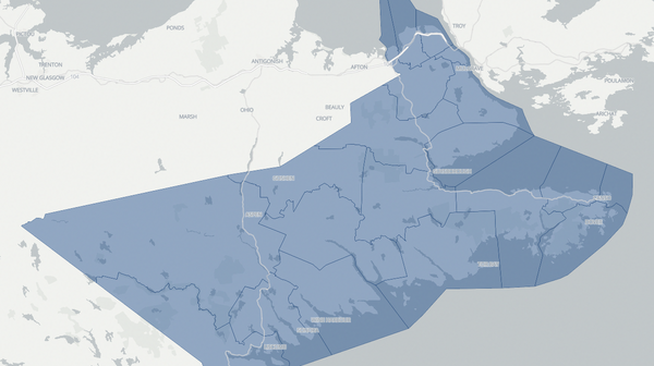 2024 Guysborough-Tracadie poll map