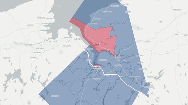2024 Hants West poll map