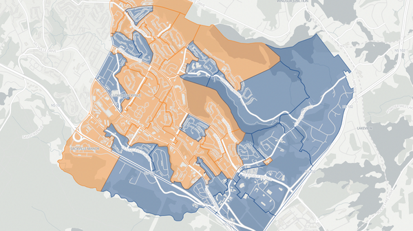 2024 Sackville-Cobequid poll map