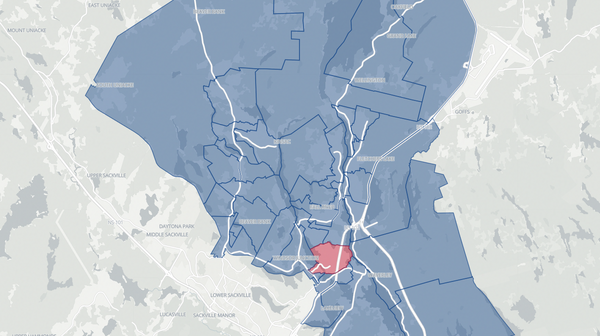 2024 Waverley-Fall River-Beaver Bank poll map