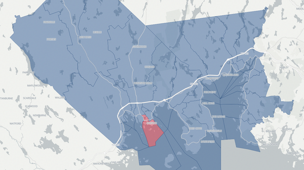 2024 Chester-St. Margaret's poll map