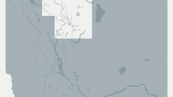 2019 Mackenzie Delta poll map