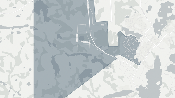 2023 Yellowknife South poll map
