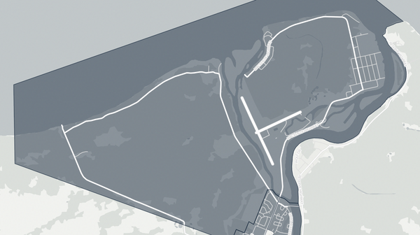 2023 Hay River North poll map