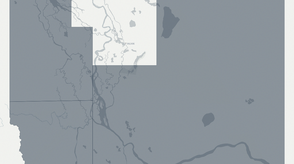 2023 Mackenzie Delta poll map