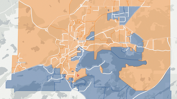 2025 Sudbury poll map