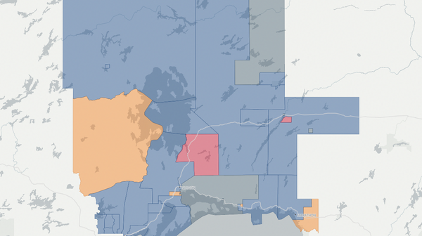 2025 Thunder Bay—Superior North poll map