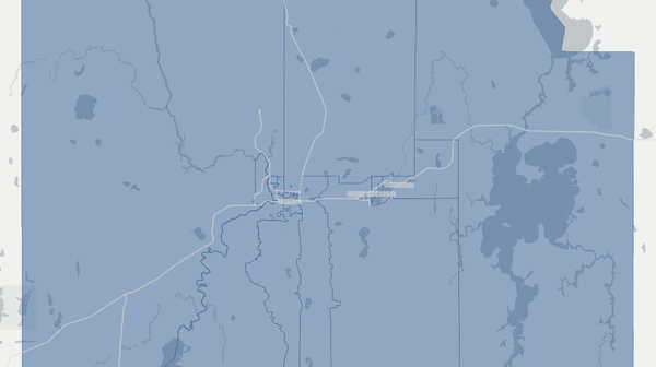 2025 Timmins poll map