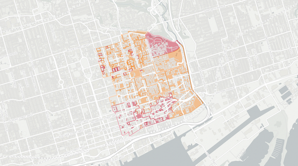 2025 Toronto Centre poll map