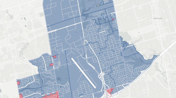 2025 York Centre poll map