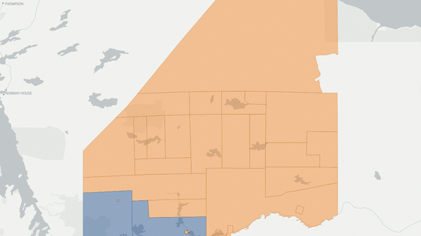 2025 Kiiwetinoong poll map