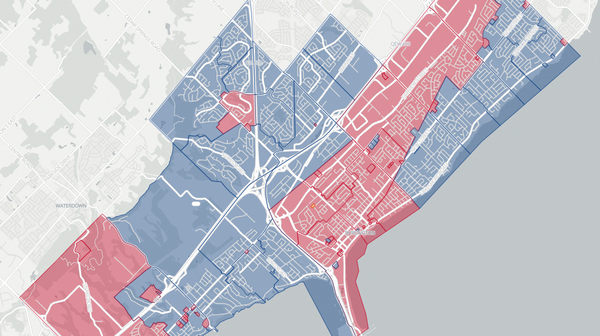 2025 Burlington poll map