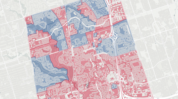 2025 Don Valley North poll map