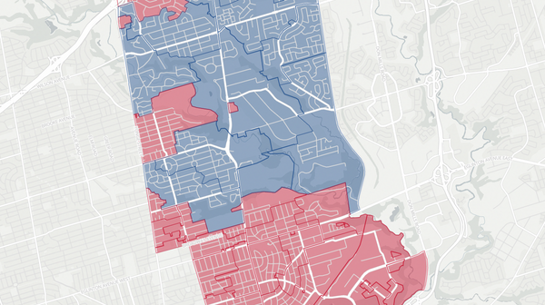 2025 Don Valley West poll map