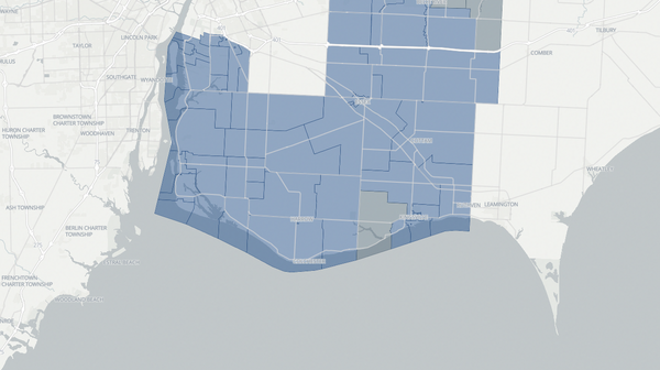 2025 Essex poll map