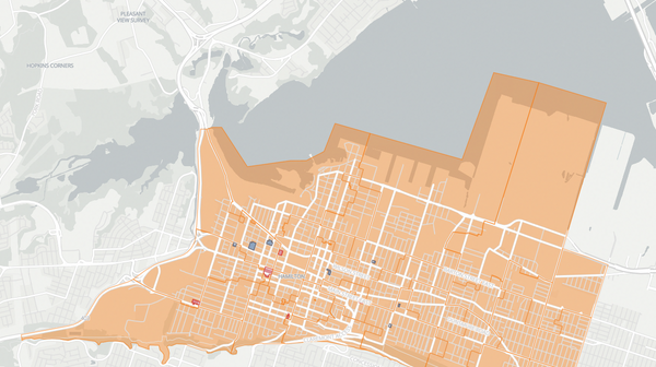 2025 Hamilton Centre poll map