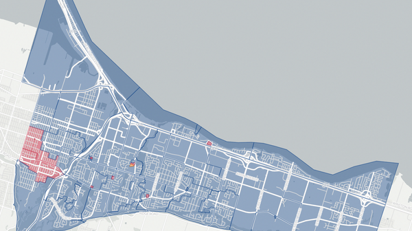 2025 Hamilton East—Stoney Creek poll map