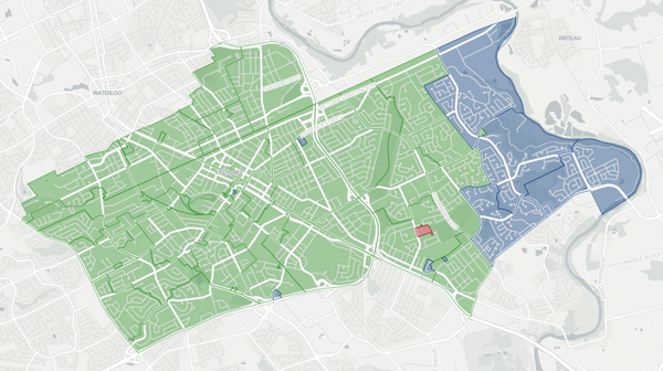 2025 Kitchener Centre poll map