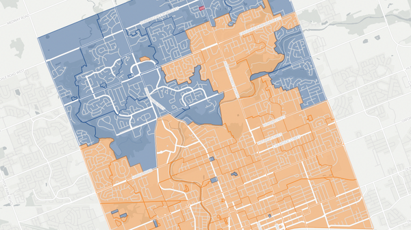 2025 London North Centre poll map