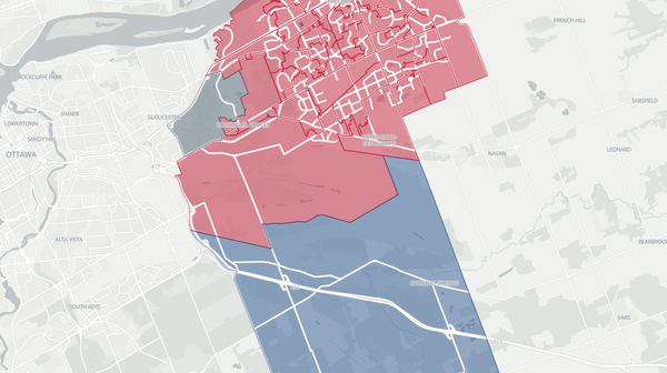 2025 Orléans poll map
