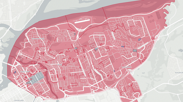 2025 Ottawa—Vanier poll map