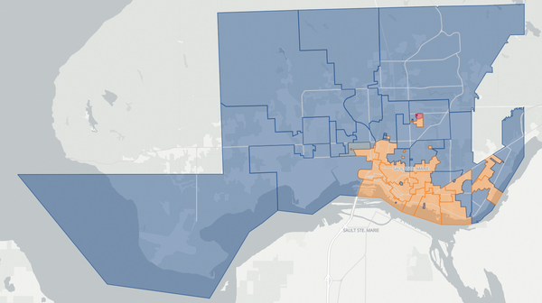 2025 Sault Ste. Marie poll map