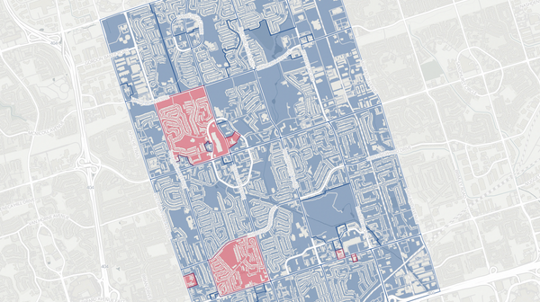 2025 Scarborough—Agincourt poll map