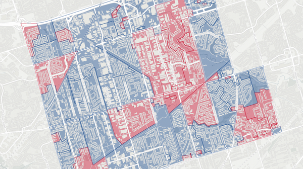 2025 Scarborough Centre poll map