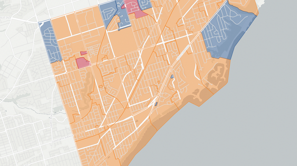 2025 Scarborough Southwest poll map
