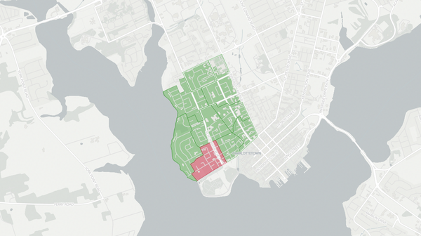 2019 Charlottetown - Brighton poll map