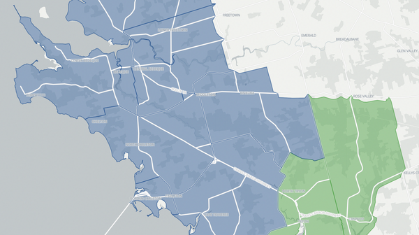 2019 Borden - Kinkora poll map