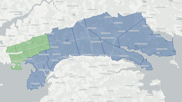 2019 Georgetown - Pownal poll map