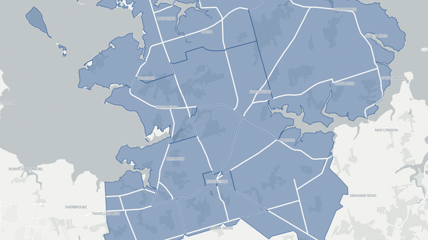 2019 Kensington - Malpeque poll map