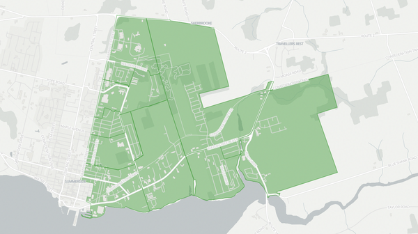 2019 Summerside - Wilmot poll map