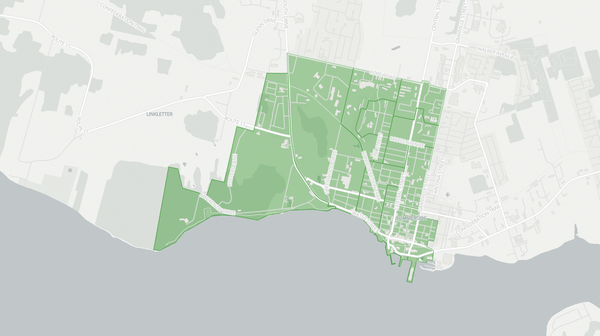 2019 Summerside - South Drive poll map